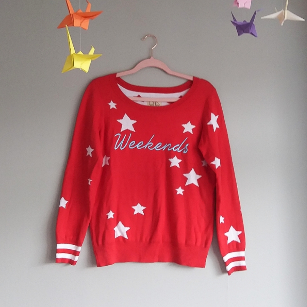 Chaser Weekend Star Sweater